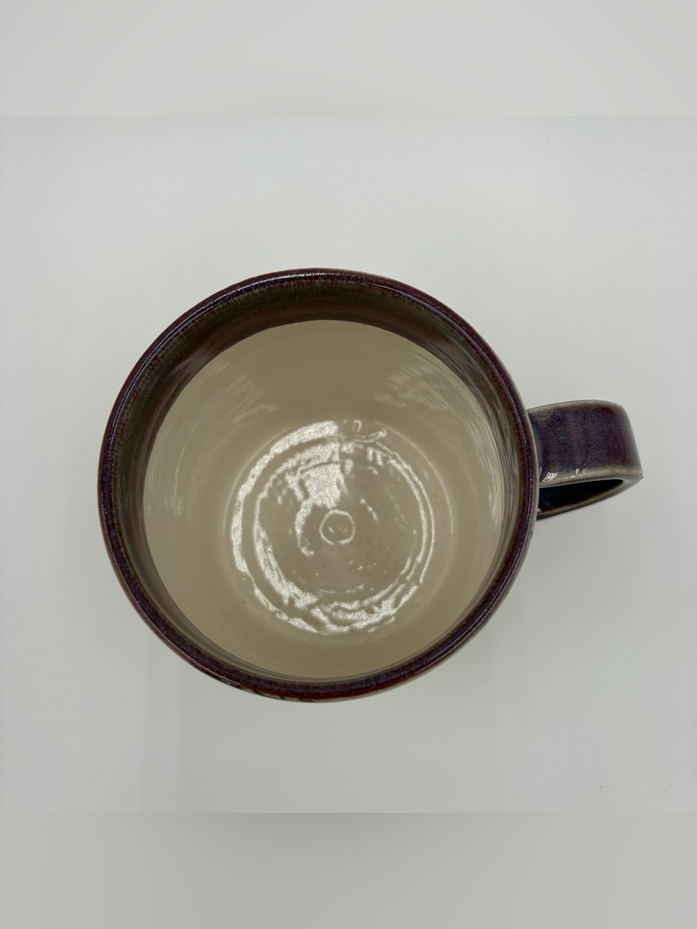 Mermud Studio Pottery Mushroom Purple Ceramic Coffee Mug - Picture 5 of 10